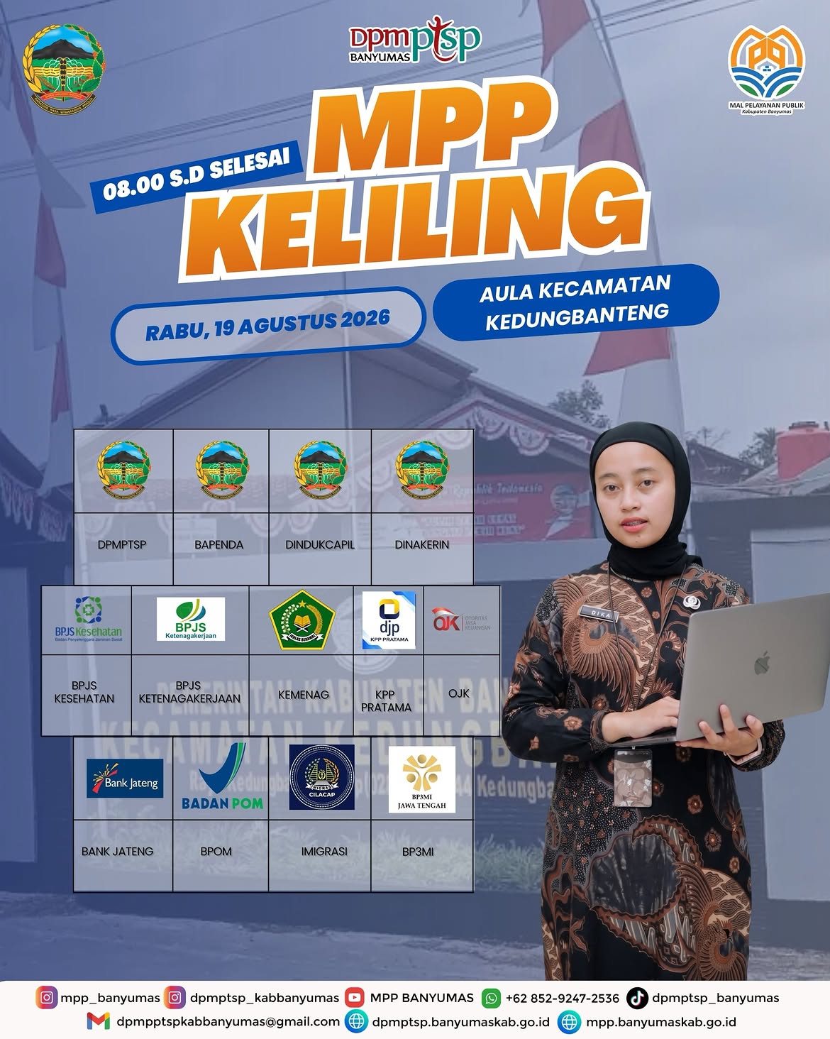 MPP Keliling hadir di Kecamatan Kedungbanteng