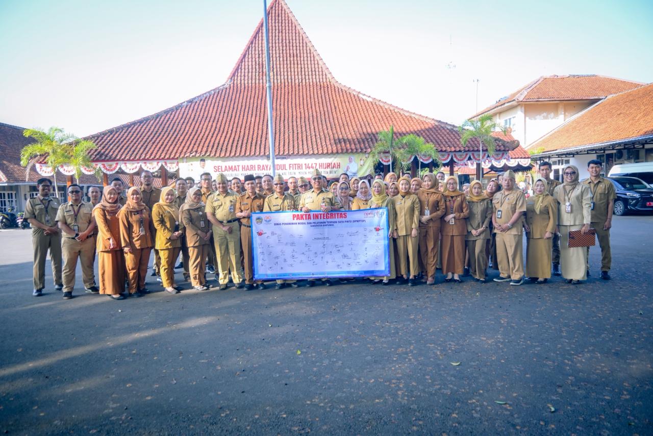 Apel bersama &amp; Penandatanganganan Pakta Integritas